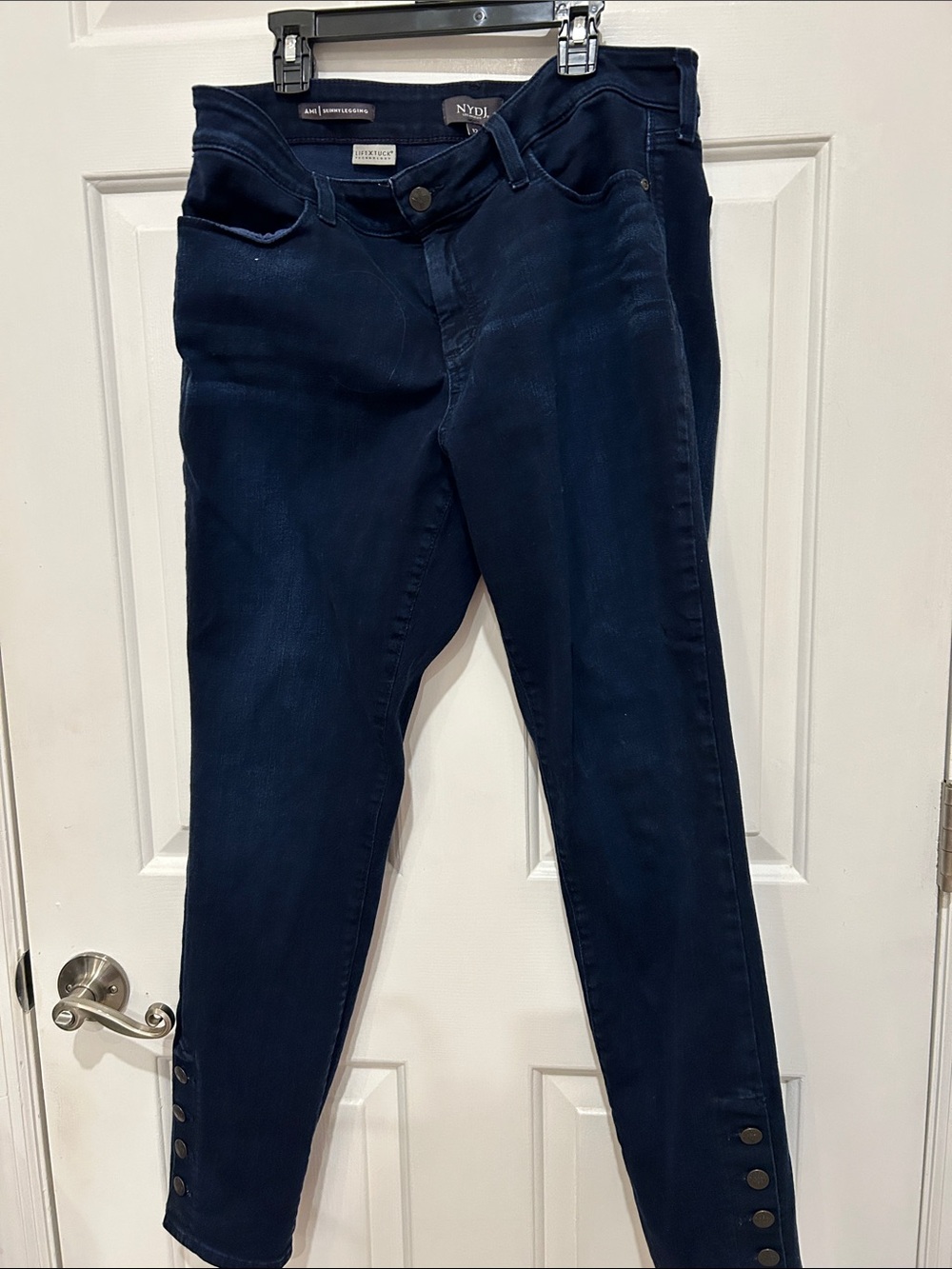 2 Items. Fantastic Fawn Orange and Beige NWT Oversized AND NYDJ Skinny  Leggings - Picture 2 of 6